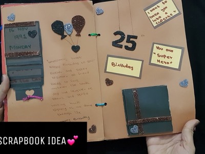 SCRAPBOOK IDEAS.Scrapbook for Boyfriend, bestfriend, sister, husband