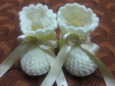 Baby boot crochet 9 to 12 months part 1