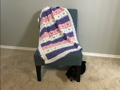 Call The Midwife Crochet Blanket BUTTERFLY Variation