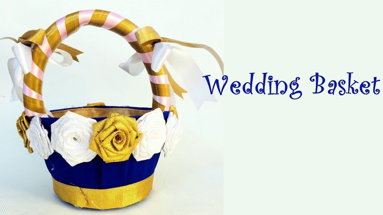 DIY - How to make decorative wedding basket? Wedding decoration ideas