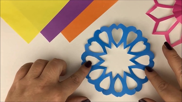 DIY Kirigami, How to Make Easy Kirigmi Paper Art