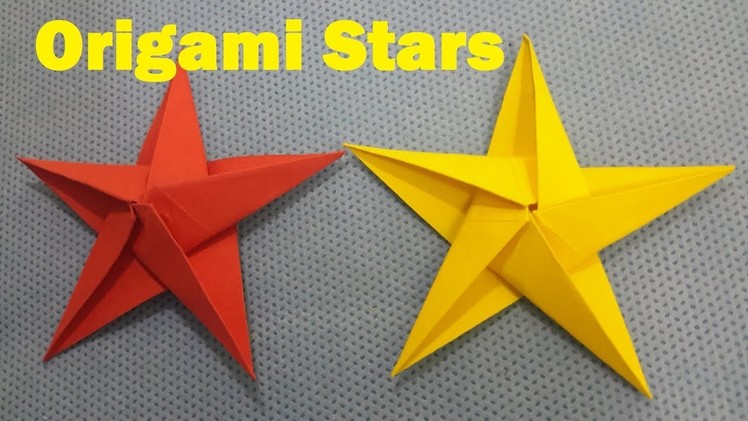 DIY Origami Decoration - How to make origami star-Origami paper star-Paper star decoration| Top News