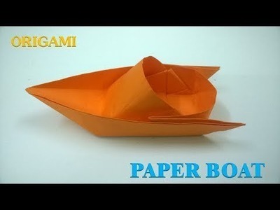DIY Paper Crafts 2019 | Easy Origami Boat Step By Step | How To Make Professional Paper Boat