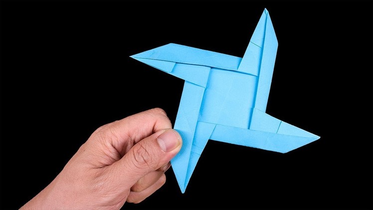 Easy Origami #Ninja Stars 4 points - How to make
