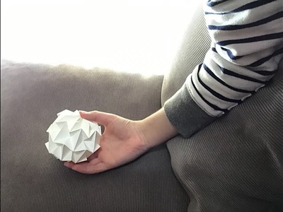 How to fold an origami mini magic ball my style