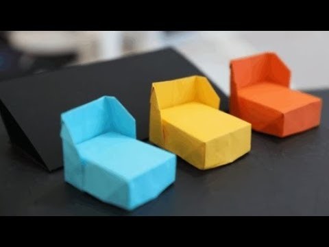 How to make a paper Bed | DIY paper crafts | Easy Origami step by step Tutorial