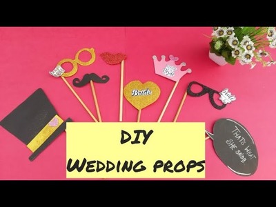 How to make a wedding prop. .handmade ideas????