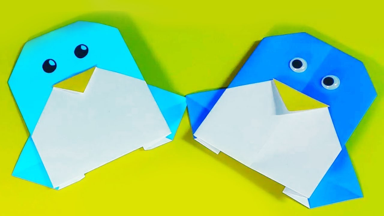 Simple How To Make An Origami Penguin Easy How To Make An