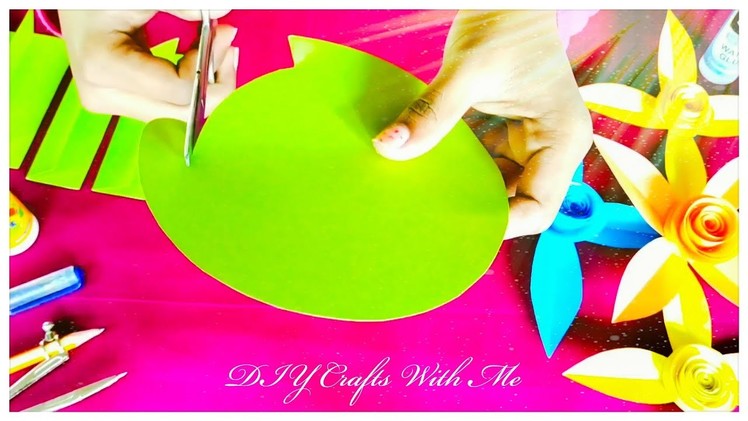 How To Make Beautiful Colour Paper Flowers????.Very Easy DIY Crafts♥.Best Craft Idea