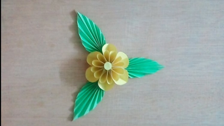 How to Make Blumen aus papier || DIY paper flower by Crafty Sohag