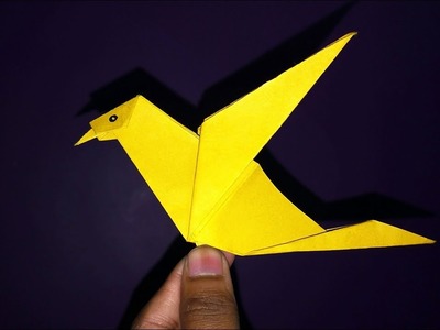 How to make Paper Bird || Easy Origami Bird || DIY