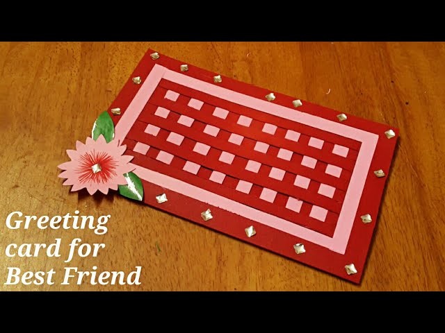 How to make Special Card For Best Friend | how to make greeting card for birthday.DIY Gift idea.