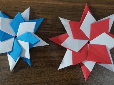 Modular Origami Star || How To Make Paper  Origami Star Easy