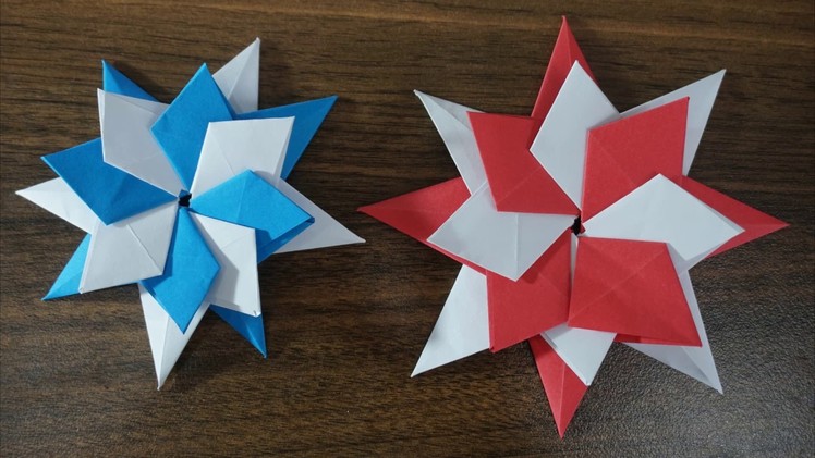 Modular Origami Star || How To Make Paper  Origami Star Easy