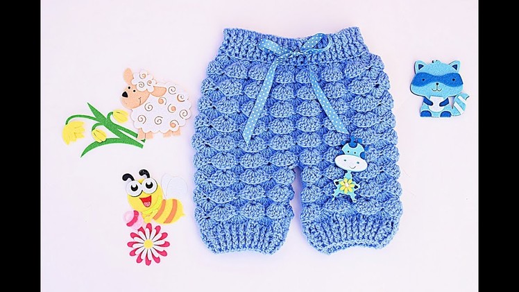 Pants set with jersey very easy Majovel crochet