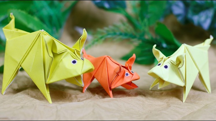 Paper Folding Art (Origami): How to Make  Pet Pig