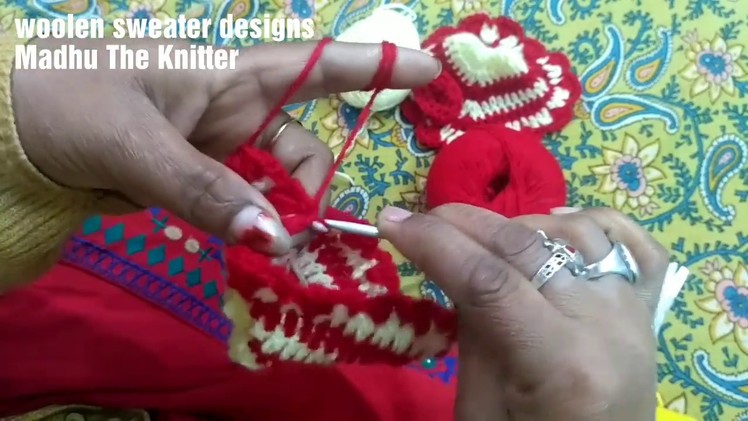 Very Easy Winter.woolen dress for laddu gopal without knitting.step by step part3