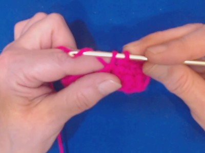 Video tutoriales de tejidos en crochet medio punto doble