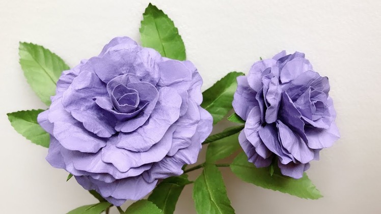 ABC TV | How To Make Rose Paper Flower #2 | Flower Die Cuts - Craft Tutorial