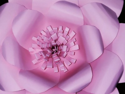DIY Paper Flower.Flor De Papel