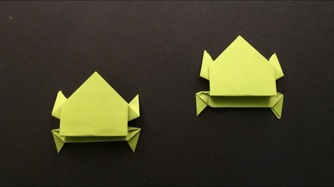 how-to-make-a-frog-origami-paper-folding-tutorials