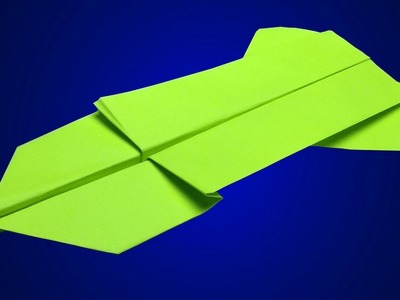 How to make a paper airplane stay in the air the longest