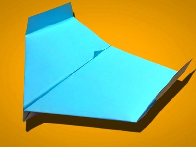 How to make a paper plane that flaps its wings