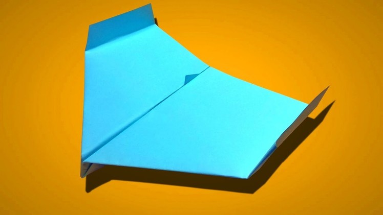 How to make a paper plane that flaps its wings