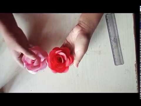 How to make rose with paper? | Easy paper rose