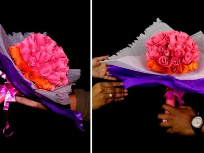 Last Minute Valentine's Day Ideas! - DIY Paper Flower Bouquet