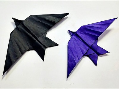 Paper Airplane Bird (Flying) || Origami Flying Airplane Bird || DIY