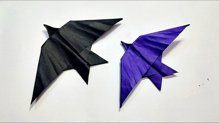 Paper Airplane Bird (Flying) || Origami Flying Airplane Bird || DIY
