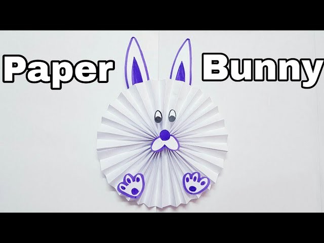 Paper Bunny mini Craft using Paper for kids | Origami Bunny | Paper Art for kids