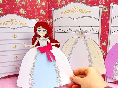 Paper Playset ???? Wedding Dresses for Paper Doll