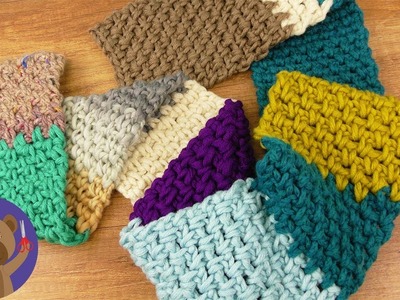 Scarf out of Leftovers | Use up Your Leftover Wool | DIY Scraps