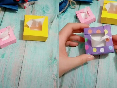 Tissue box diy how to make small tissue box with paper
easy diy