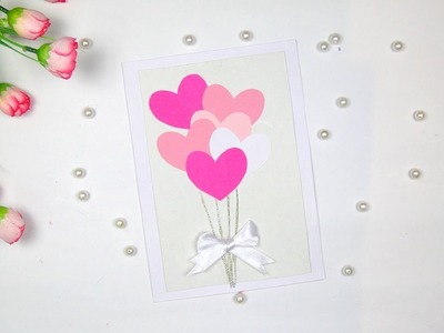 Beautiful Handmade Valentine's Day Card idea | DIY Valentine's Day Card