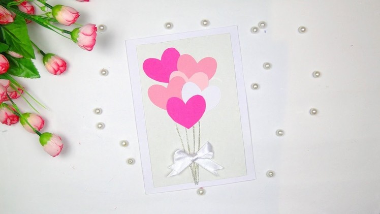 Beautiful Handmade Valentine's Day Card idea | DIY Valentine's Day Card