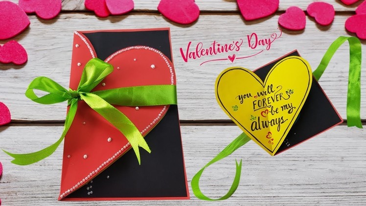 Beautiful Handmade Valentine's Day Card | DIY Greeting Cards For Valentine's Day | Papergirl