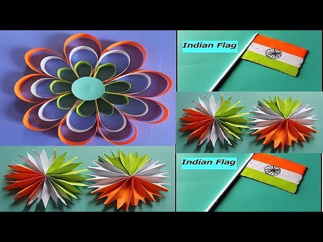 DIY 3 Easy Republic Day Craft || Independence Day Craft || Paper Craft Ideas For Kids ||