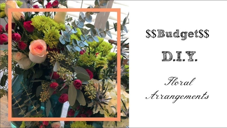 DIY Affordable Flower Arrangements | $30 Trader Joe's Flowers | Joseline Jimenez