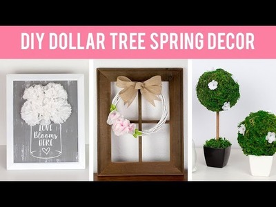 DIY DOLLAR TREE SPRING DECOR