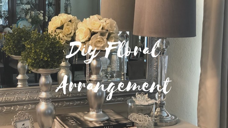 DIY|Floral Centerpiece|Easy Flower Arrangements