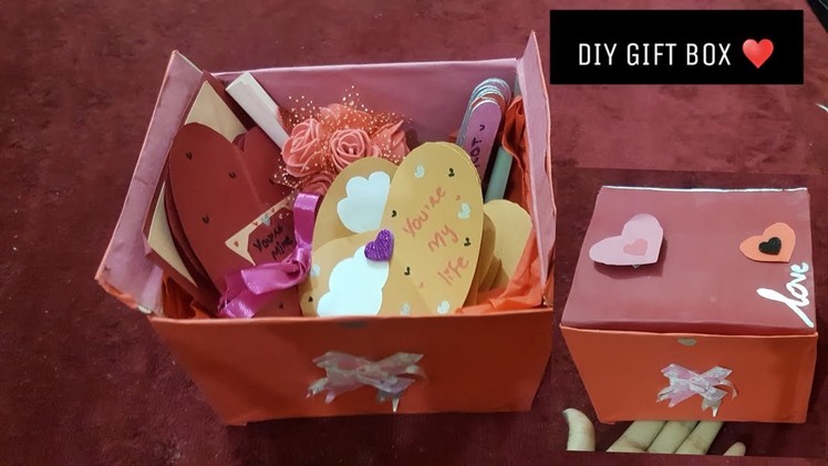 DIY GIFT BOX FOR BOYFRIEND, GIRLFRIEND, WIFE, BROTHER, HUSBAND|JOY BOX FOR HIM.HER|(Easy to make)