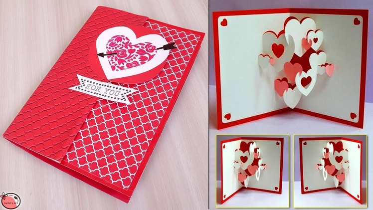 DIY MAGIC CARD !!! Valentine Day Pop Up Card Making Ideas || Gift Ideas