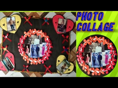 DIY#Photo frame colllage ## family photo frame collage##