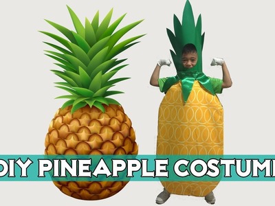 DIY Pineapple Fruit Costume | Nutrition Month