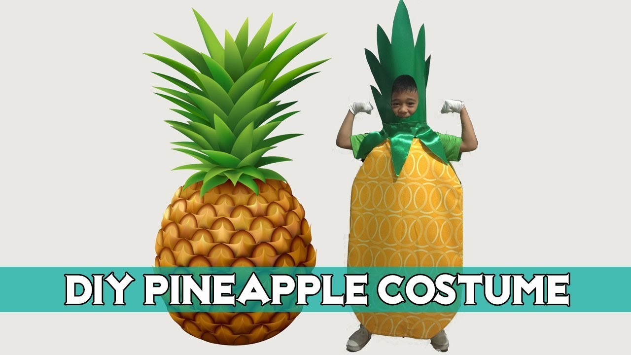 DIY,Pineapple,Fruit,Costume,Nutrition,Month,DIY,Pineapple,Costume,ideal,for...