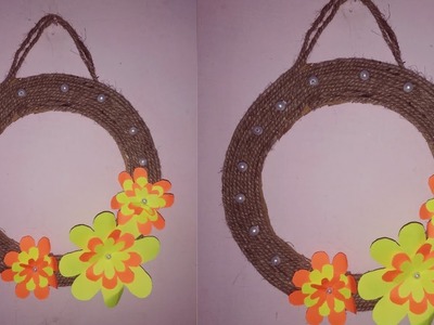 DIY Room decoration wall hanging. circle shape wall hanging (22funmedia)