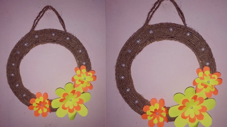 DIY Room decoration wall hanging. circle shape wall hanging (22funmedia)